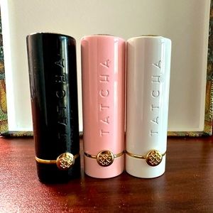 tatcha lipstick set - 3 pc (pink plum red)